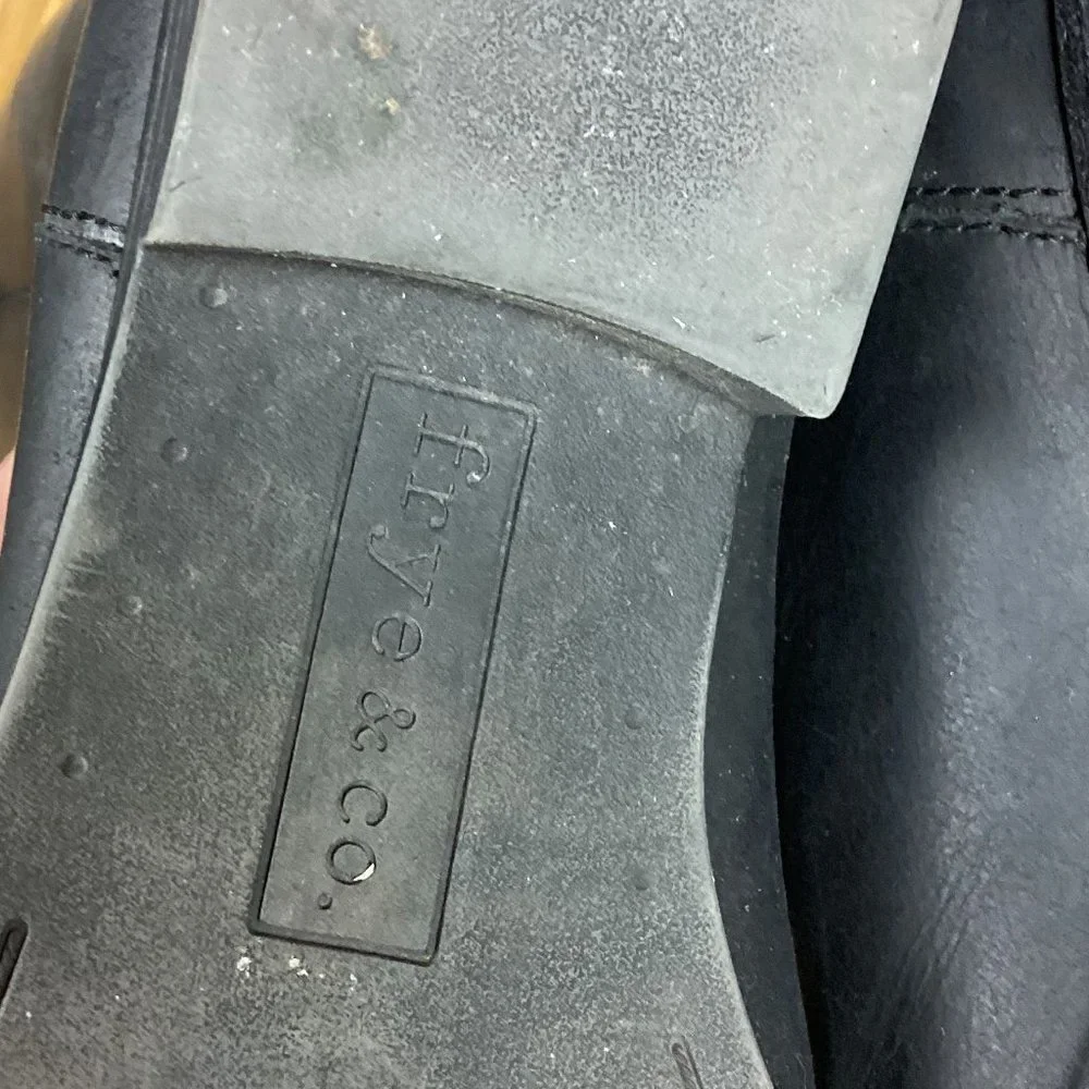 Frye & Co. Black High Riding Boots 6.5M